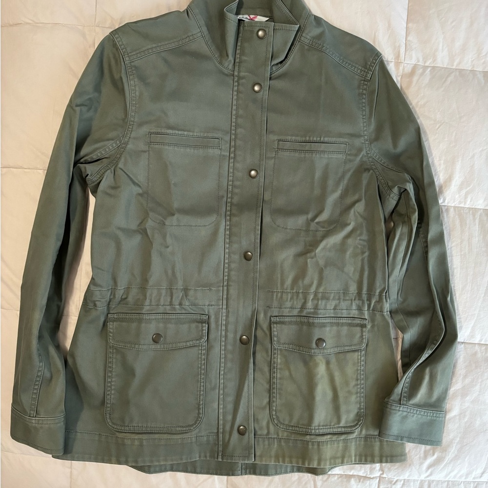 NWOT LL Bean Olive Jacket